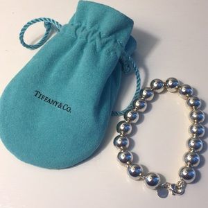 Tiffany HardWear Sterling Silver Ball Bracelet